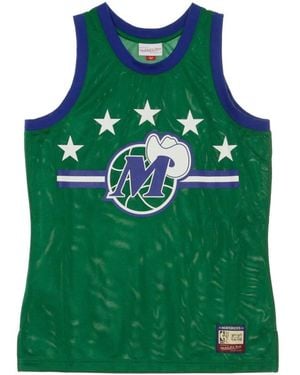Mitchell & Ness Fitness ,Groen ,Tops