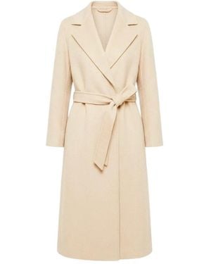 Max Mara Belted Coats - Neutro