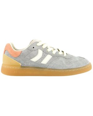 Coolway Schoenen ,Blauw ,Katoen Goal Sneakers - Wit
