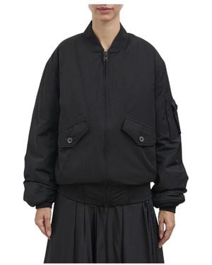 Y-3 Bomber Jackets - Negro
