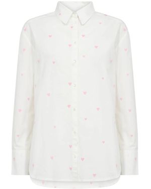 Saint Tropez Overhemden ,Wit ,Dianne Sz Shirt