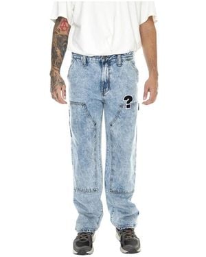 Guess Rechte Jeans - Blauw