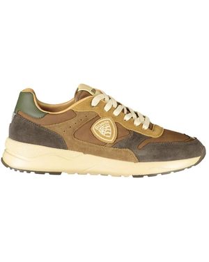 Blauer Schoenen ,Bruin ,Leer Ozark 01/Nus Sneaker - Naturel