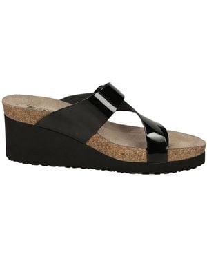 Mephisto Schwarze Keilsandalen