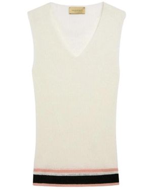 Momoní Sleeveless Tops - Natural