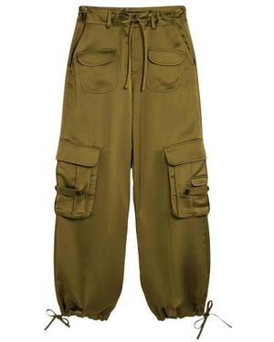 Desigual Wide Pants - Green