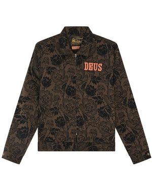 Deus Ex Machina Jassen ,Bruin ,Katoen Jassen En Blazers Katoen - Groen