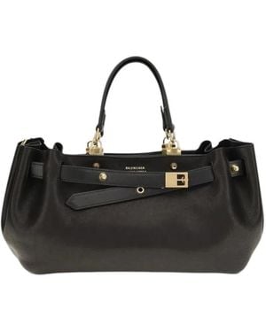 Balenciaga Fan Carryall Tasche - Schwarz