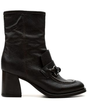 Zoe Heeled Boots - Black