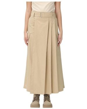KENZO Maxi Skirts - Naturel