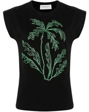 Ermanno Scervino T-Shirts - Black