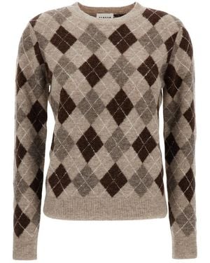 P.A.R.O.S.H. Round-Neck Strickwaren - Braun