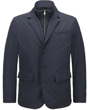 Milestone Jassen ,Blauw ,Stijlvolle Jas Voor Speciale Gelegenheden