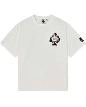 Deus Ex Machina Tops ,Wit ,Katoen Turpentine Os Tee