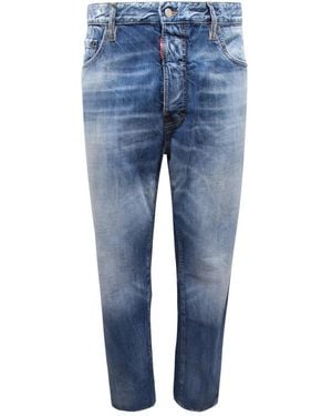 DSquared² S30309 Rechte Jeans - Blauw