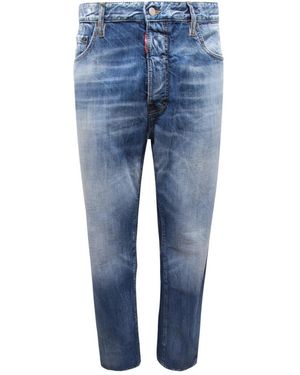 DSquared² Straight Fit Jeans - Blue