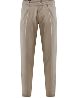 Bomboogie Slim-Fit Pants - Gray