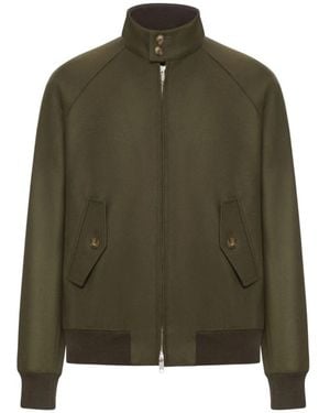 Baracuta Jassen ,Groen ,Katoen G9 Melton Jacket