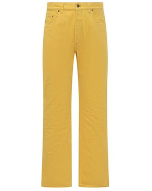 Versace Straight Jeans - Yellow