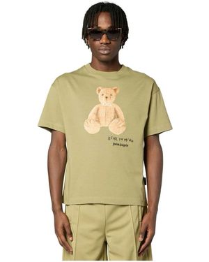 Palm Angels T-Shirts - Metallizzato