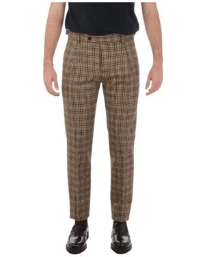 BERWICK 1707 Slim-Fit Broeken - Grijs