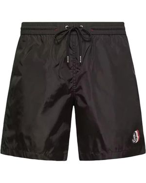 Moncler Badmode ,Zwart ,Nylon L10912C000175985M999 Zwemshorts