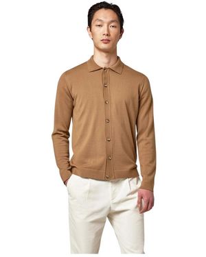 Alpha Studio Camicia M/L Urban Merinos - Bruin