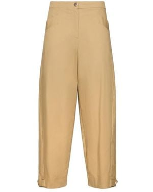 Elena Miro Wide Trousers - Natural
