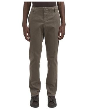 Dondup Broeken ,Bruin ,Katoen Spiritissimo Chino Broek - Grijs