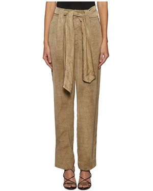 Dondup Wide Trousers - Natural