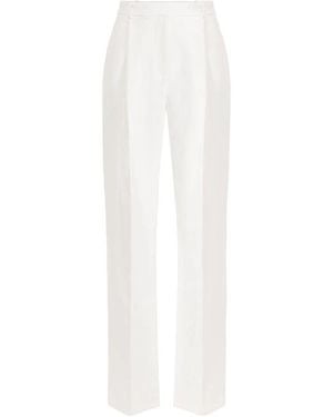 Elisabetta Franchi Wide Trousers - Wit