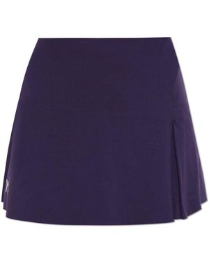 Y-3 Rokken ,Paars ,Rok Met Shorts Tennis Us Collectie - Blauw