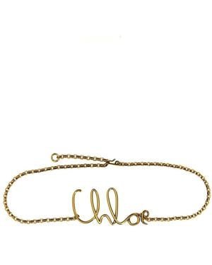 Chloé Belts - Metallic