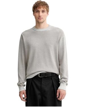 DIESEL Round-Neck Knitwear - Gris