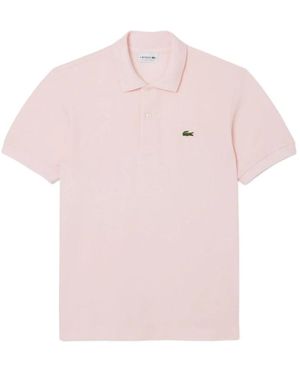 Lacoste Tops ,Roze ,Katoen L.12.12 Light Piqué Poloshirt