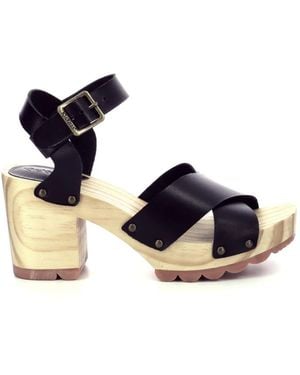 Kickers Bequeme Ledersandalen Kick Wise - Blau