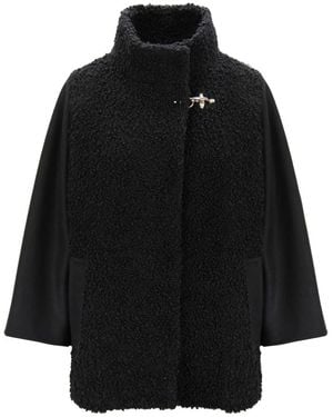 Fay Faux Fur & Shearling Jackets - Black