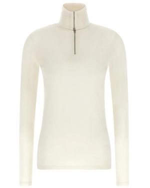 Jil Sander Turtlenecks - Blanco