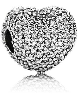 PANDORA Funkelndes Herz Charm - Wit