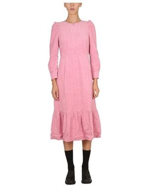 Baum und Pferdgarten Aleema Midikleid - Pink
