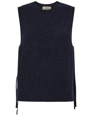 Mos Mosh Truien & Vesten ,Blauw ,Trui Met Ronde Hals