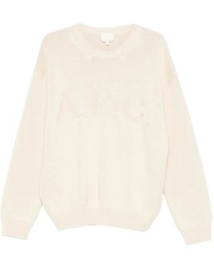 A.P.C. Round-Neck Knitwear - White