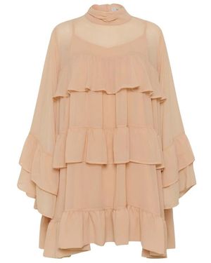 Gestuz Short Dresses - Natural