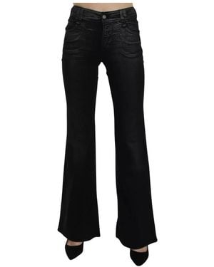 John Galliano Flare Jeans - Black