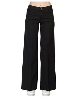 Kiltie Wide Pants - Black
