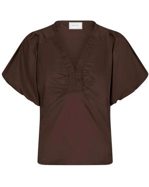 Neo Noir Blouses - Brown