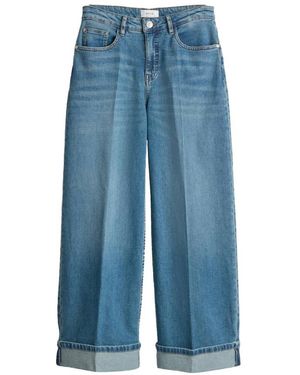 Opus Wide Jeans - Blauw