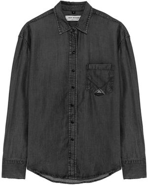 Roy Rogers Denim Shirts - Zwart