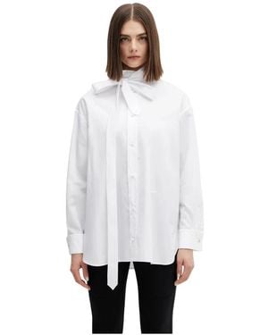 KENZO Oversized Strik Shirt - Wit