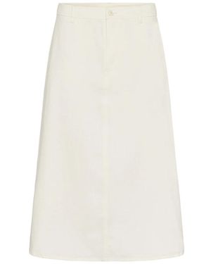 Part Two Denim Skirts - Wit